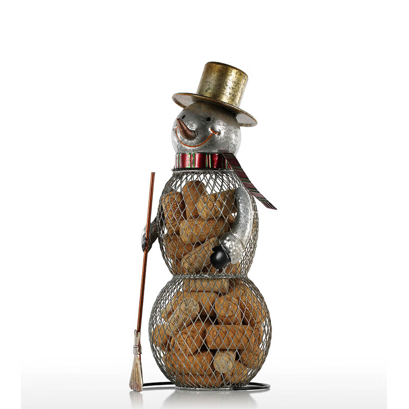 Tooarts red wine bottle stopper storage tank wine rack oak stopper collection storage tank pure handmade craft ornaments childhood dream (comes with bottle stopper)