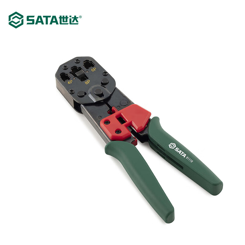 SATA multifunctional and labor-saving network crimping pliers crimping terminal clamps network cable tools 8 91119