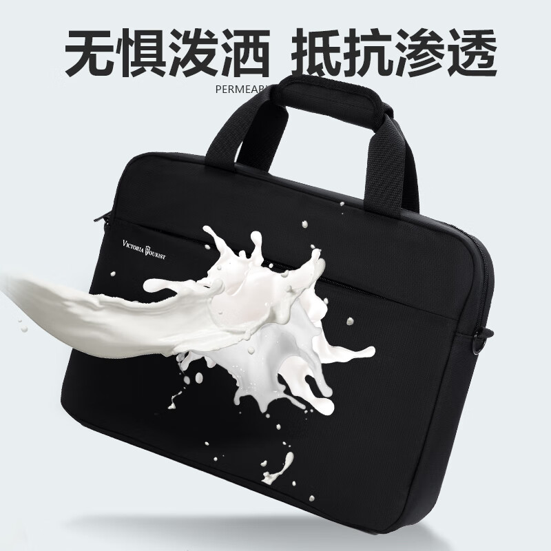 VICTORIATOURIST computer bag 17.3-inch laptop bag large capacity business trip business briefcase handbag Lenovo Huawei Asus