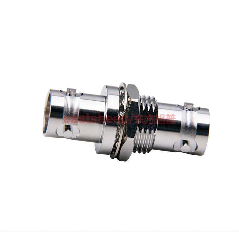 Dongfang Xupu RF connector TRB-KYK tri-coaxial BNC female to female with nut fixation BJ77 TRB-KYK