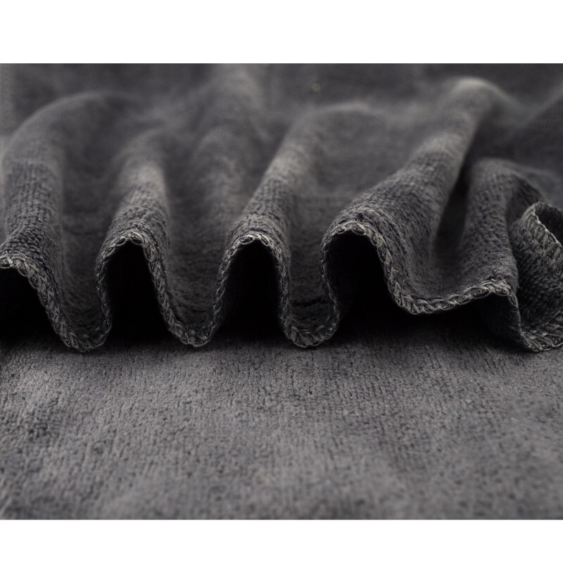 Hasidick HKY-71 multi-purpose cleaning rag, glass cleaning, kitchen floor, car wash towel, hotel property cleaning rag 30 60cm gray (10 pieces)