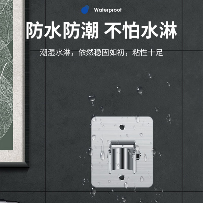 AZOS stainless steel exposed mixing valve hot and cold shower set faucet electric water heater solar switch booster nail-free stainless steel shower seat