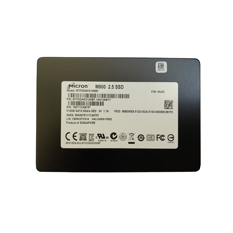 Micron m550m600 128G 256G 512GSATA enterprise solid state drive Micron mlc solid state drive 1T New Micron M500-240G-2.5 Three-year warranty