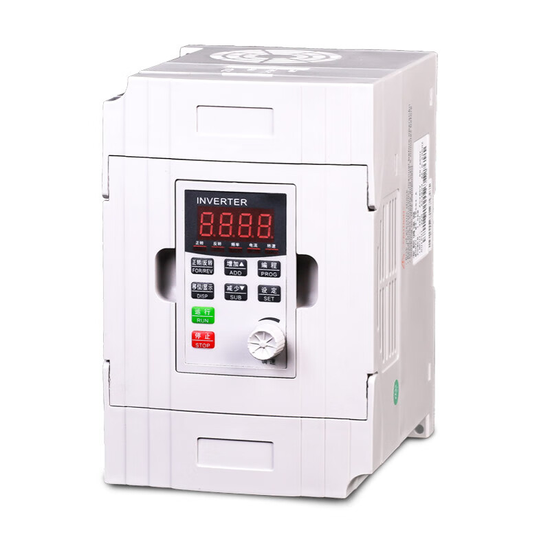 Yue Changsheng inverter three-phase 380v/single-phase 220v fan water pump motor speed regulation 0.75/1.5/2. 0.4KW220VM3 universal type