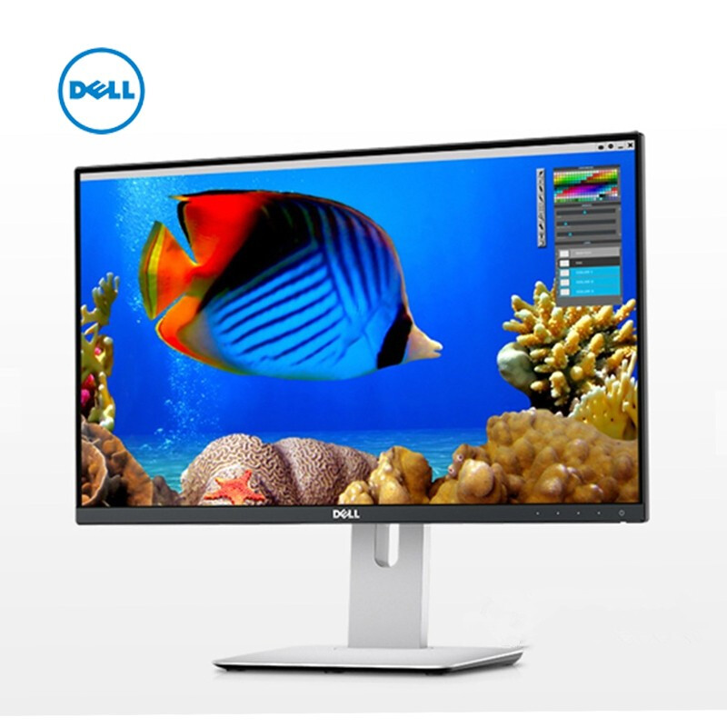 Second-hand 90% new Dell 20 23 23.8 24 27-inch LCD computer monitor 2k4k HD IPS screen 1080P 23.8-inch Dell U2414H borderless/upgraded rotation