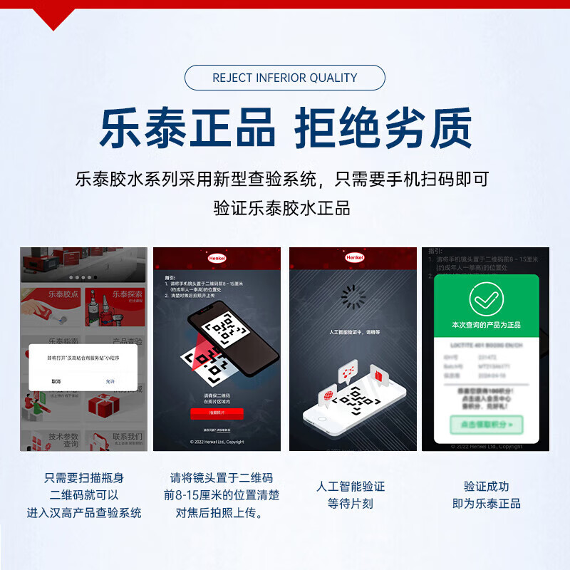 Loctite/loctite 401 strong glue instant glue metal PVC plastic paper wood jewelry universal quick-drying glue quick bonding transparent glue 20g