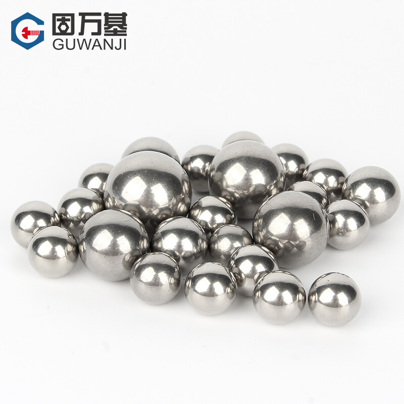 Guwanji 304 stainless steel precision bearing steel ball solid small steel ball round wave ball 0.5-6-8-9-30-60mm 8mm 50 pieces -304 material