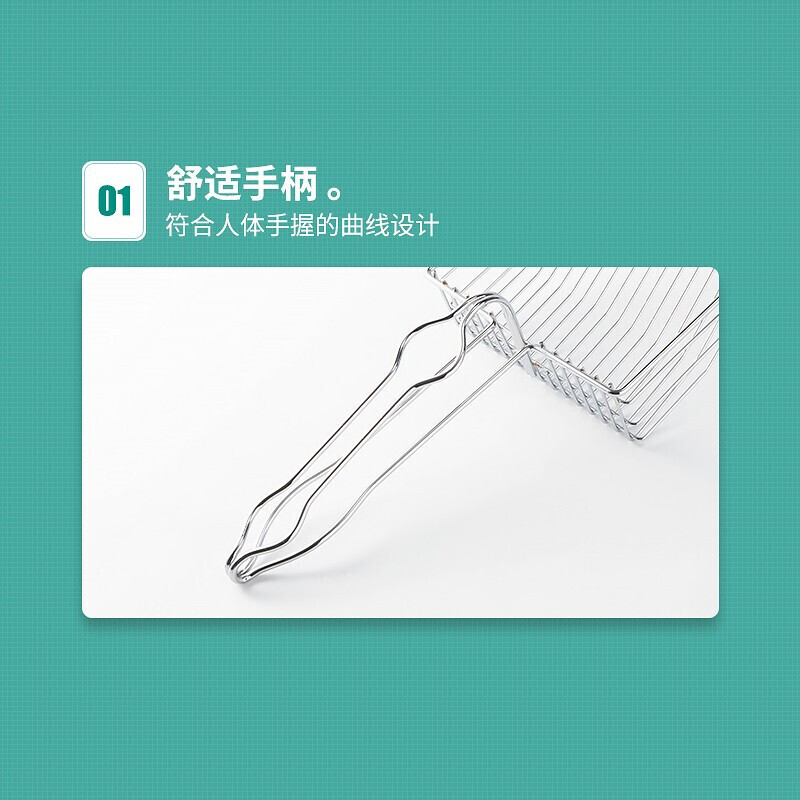 Hanhan Paradise Metal Cat Litter Shovel Shovel Shovel Artifact Cat Sand Shovel Poop Shovel Official Cat Raising Essential Cat Large Metal