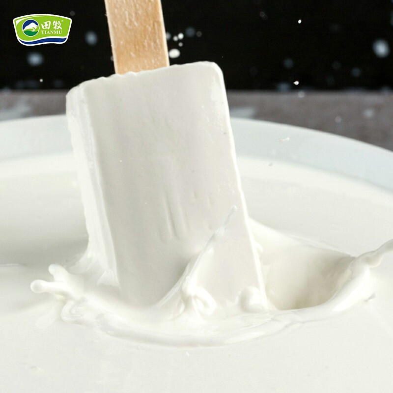 Tianmu fresh milk ice cream Youzhi 100 milk flavor 67g*6 pieces without water raw milk Internet celebrity ice cream milk ice cream