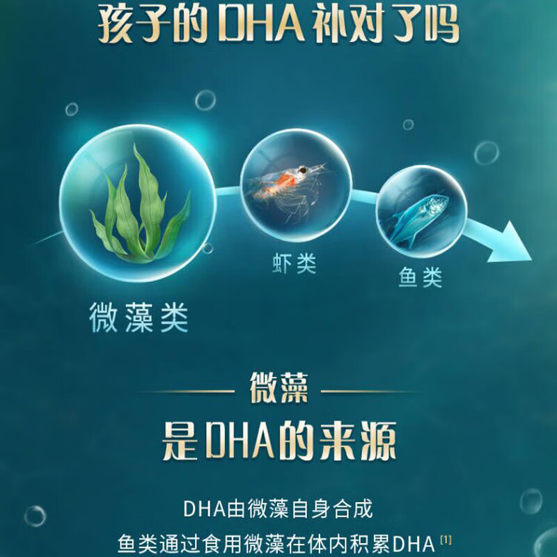 Tomson By-Health DHA Algae Oil Soft Capsules DHA for teenagers, children, students and high school students to help improve memory (60 capsules in total in gift box) 30 capsules * 2 bottles (valid until March 27