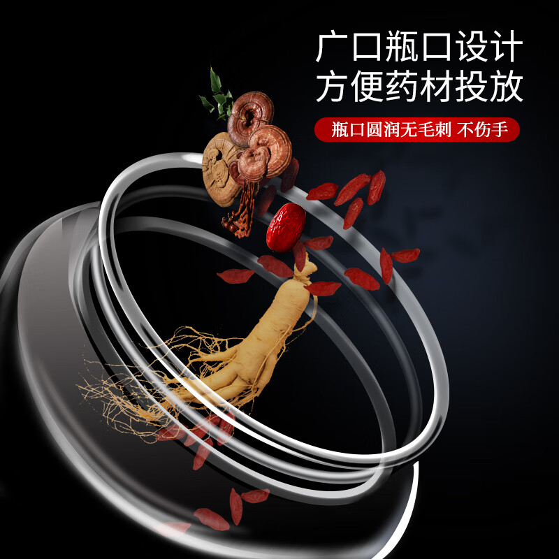 MYONLY wine glass bottle with faucet, wine jar, wine jar, high-end thickened wine jar, sealed medicinal wine bottle, 16 catties, no faucet, no frame, 8L