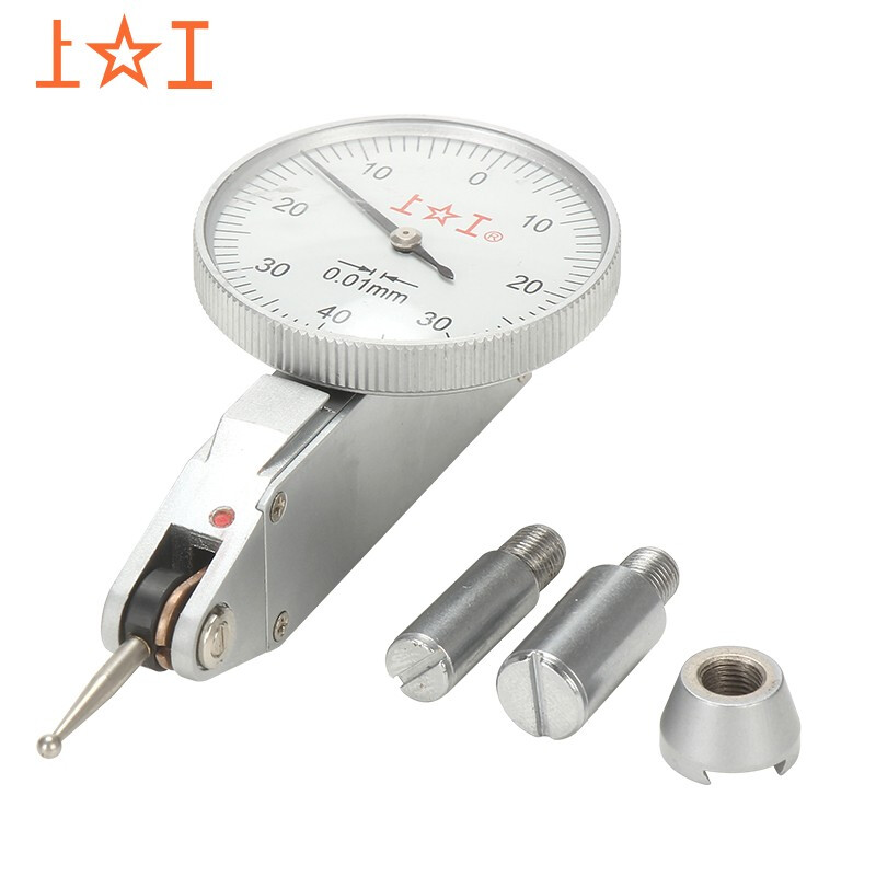 Shanggong lever dial indicator indicator pointer dial indicator measuring range 0-0.8 graduation value 0.01 GBG-1
