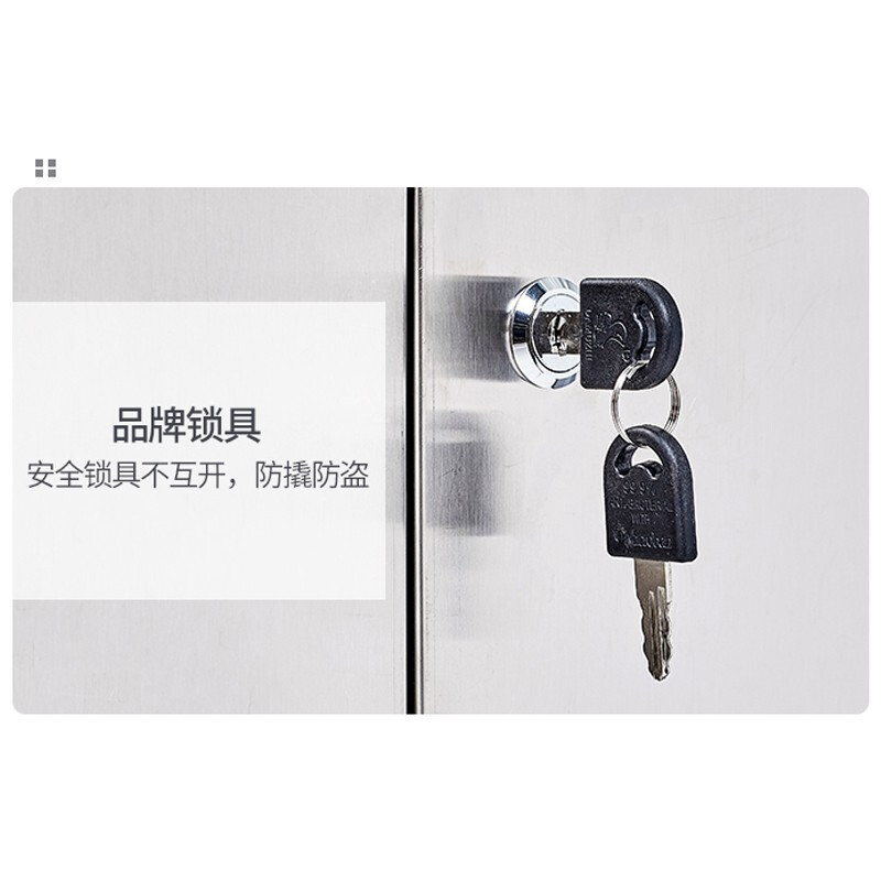 KINKOCCL stainless steel 201 water cup storage rack tea cup cabinet storage cabinet 45 compartments