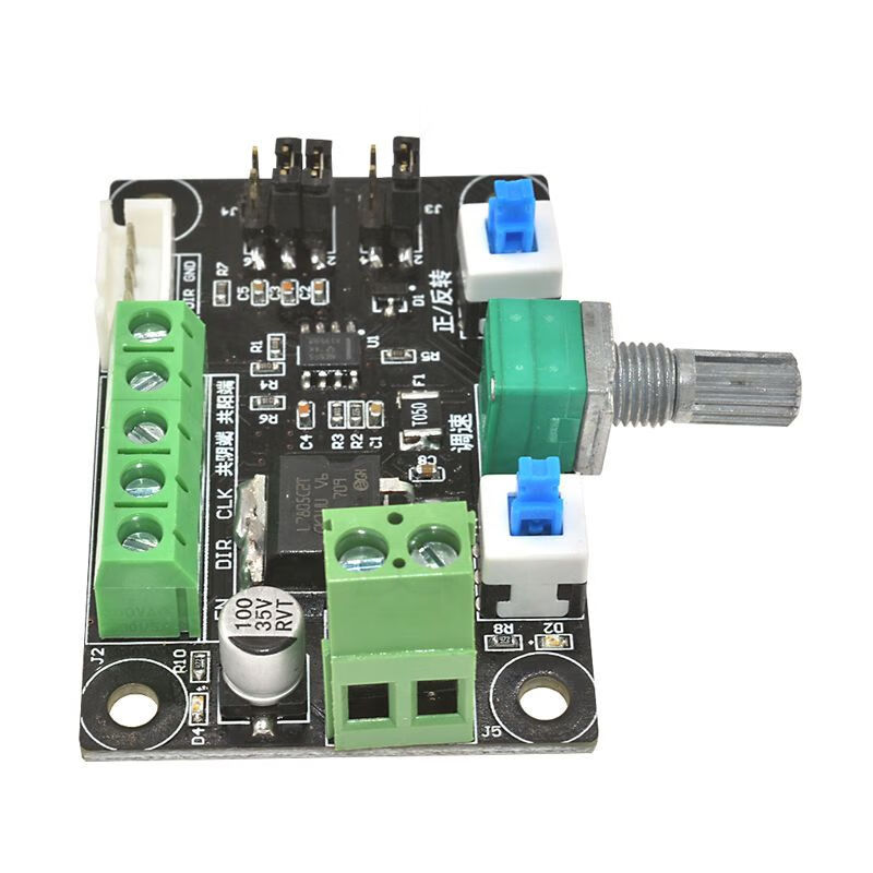 24V12v stepper motor drive simple speed regulation forward and reverse controller module pwm pulse signal generator