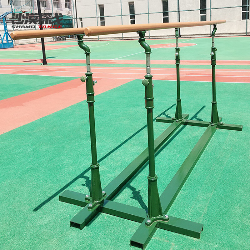 Desert Tango Outdoor Training Parallel Bars School Fitness Equipment Height Adjustable Floor-Standing Sports Trainer Factory Direct Mobile Model