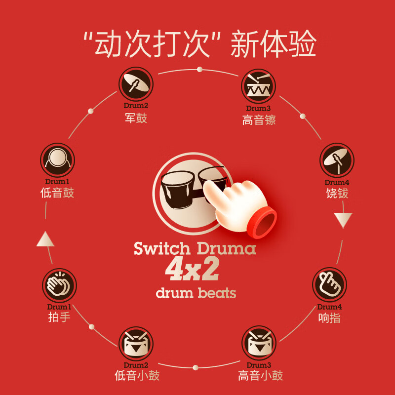 Hape (Germany) Children's Piano Toy Teaching Aids Musical Instrument 25 Key Light Teaching Piano Red New Year Gift E0630