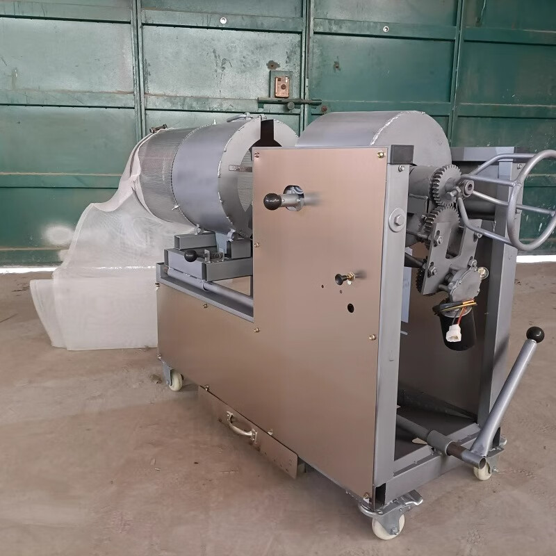 Dekebang fully automatic new old-fashioned pot-free all-in-one anti-flying popcorn machine cannon coal-fired stall fried rice popcorn three-pound cast iron one-piece pot