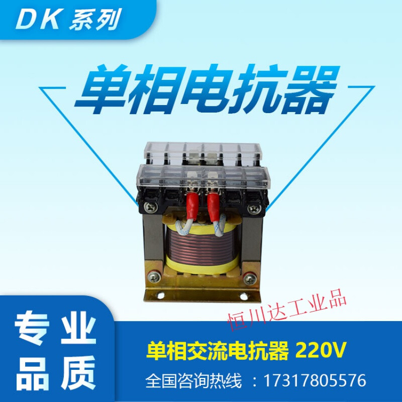 Single-phase AC reactor 220V 3A5A8A10A15A20A25A30A40A50A60A80A1 copper core DK-3A