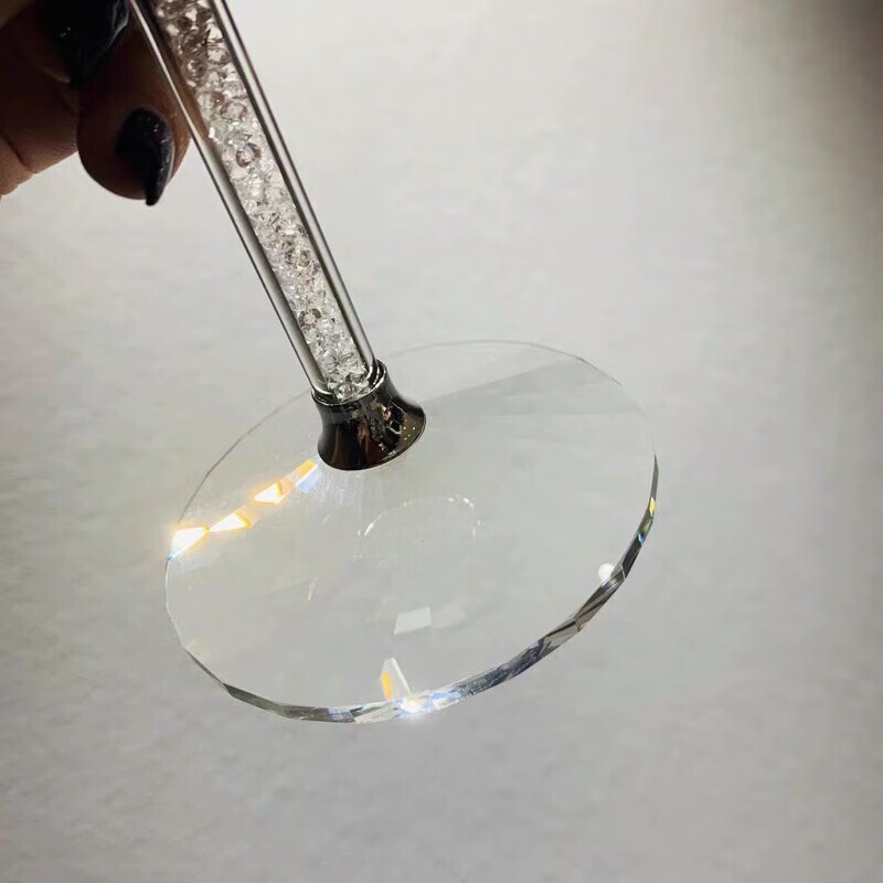 Swarovski red wine glass red wine glass set home crystal diamond wine glass stem 470ml (two simple packs