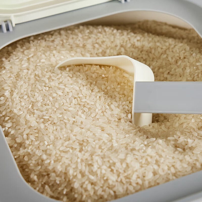 MAXCOOK rice bucket rice box storage tank rice container household insect-proof and moisture-proof rice tank rice storage box 20 catties MCX2678
