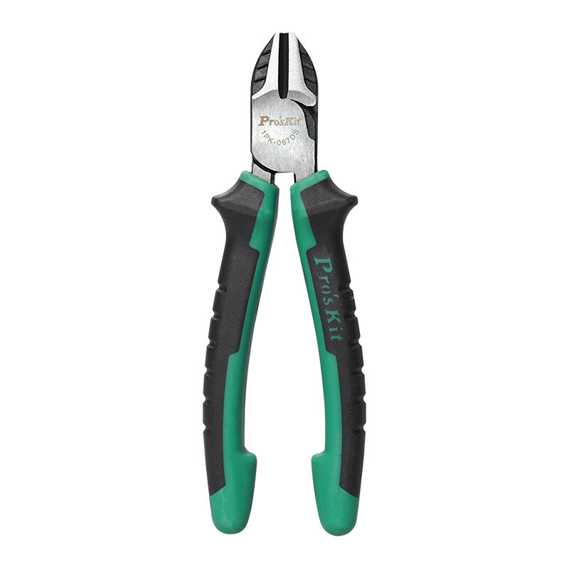 Baogong (Pro sKit) 1PK-067DS-CL two-color handle titanium eccentric labor-saving pliers diagonal pliers wire cutter 6 inches (165mm)
