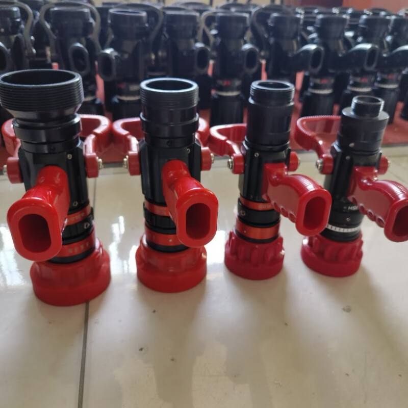 Firefighting multifunctional water gun head with adjustable DC spray recoilless water gun QLD6.0/8I 65/50/40 QLD7.0/16IV (950L) 65 type internal buckle