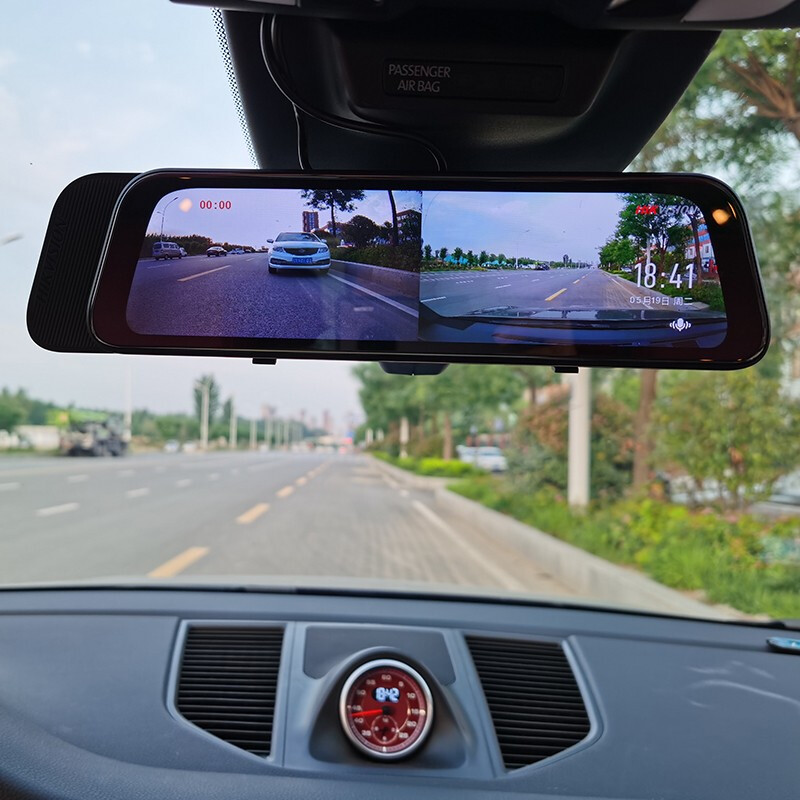 HIKVISION Hikvision N6Pro driving recorder 2K ultra-clear starlight night vision front and rear dual recording streaming media rearview mirror