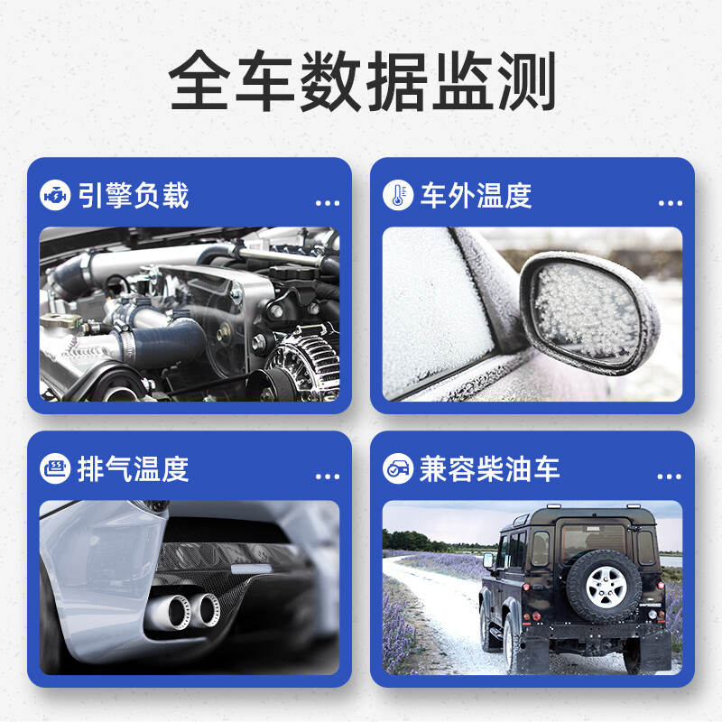 ActiSafety hud head-up display OBD high-definition LCD instrument multi-function PID detector A600 simplified version