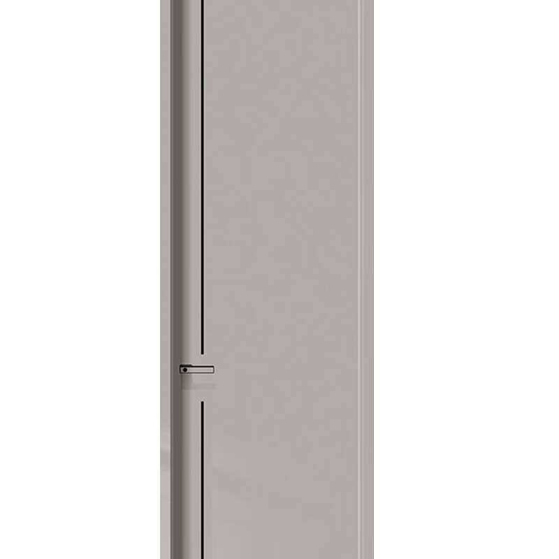Jinshimei Wooden Door T-24-XQ3012 Milk Tea Gray Wooden Door Bedroom Door Study Door Unpainted Wooden Door