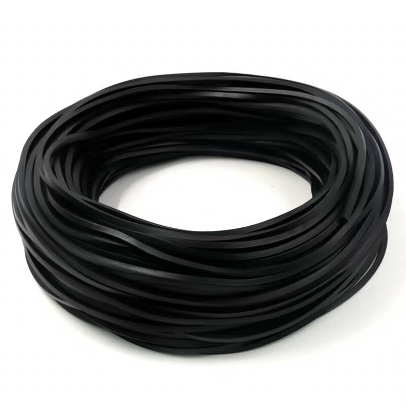 Rubber strips, solid flat strips, square strips, black glass shock-absorbing buffers, anti-slip rubber gaskets, hard rubber waterproof marine sealing strips can be customized, thickness 3mm*width 10mm, price per meter