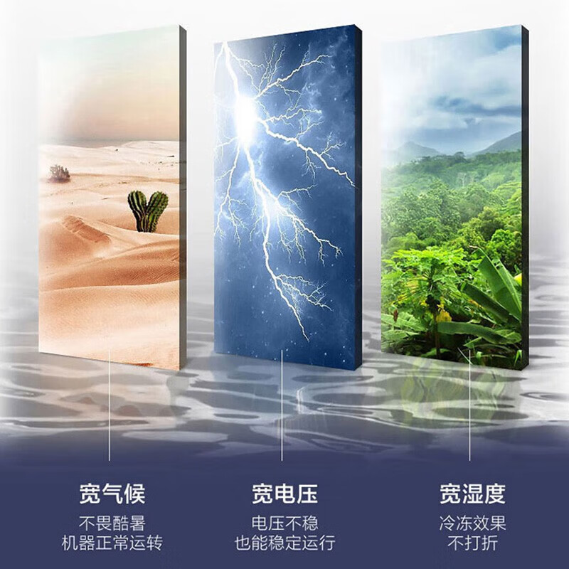 Haier Freezer Household Single Temperature Frozen Meat Horizontal Small Freezer Refrigerated Freezer Level 1 Energy Efficiency Freezer Freezer Freezer Commercial Freezer Freezer Large Capacity Refrigerator Refrigerator 201L | Level 1 Energy Saving | Seven-speed Variable Temperature | Ice and Snow White 201L