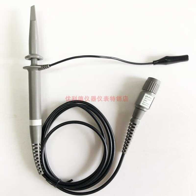 Unilide UT-P12 oscilloscope probe 100MHz attenuation 100 times 1 voltage high voltage probe probe pen stick