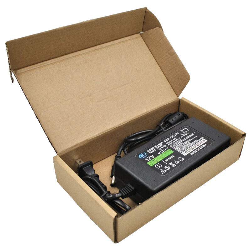 Shantou Lincun Light Box Billboard Transformer 220V to 24V 12V Adapter Signature Illuminated Letters LED Power Strip 24V6A Power Cord + Busbar