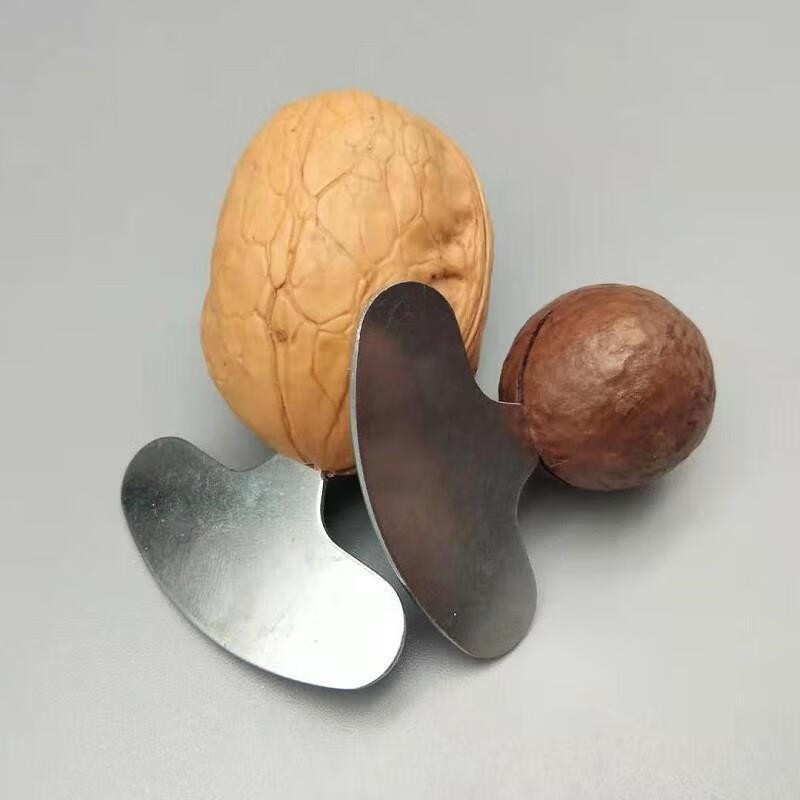 Qiashuo macadamia nut opener practical pecan nut shell opener multifunctional fruit opener household nut shelling gadget 10 pieces