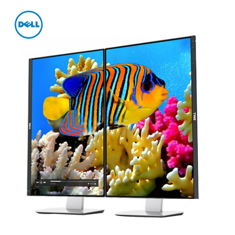 Second-hand 90% new Dell 20 23 23.8 24 27-inch LCD computer monitor 2k4k HD IPS screen 1080P 23.8-inch Dell U2414H borderless/upgraded rotation