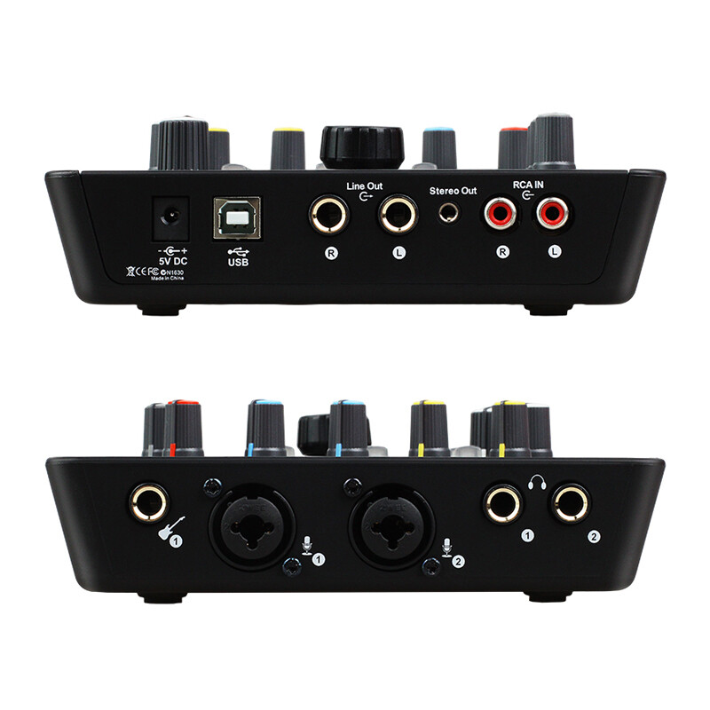 Aiken Upod Pro external sound card full set live broadcast professional recording equipment anchor condenser microphone karaoke shouting Mai mobile phone computer universal Upod Pro+iSK bm800