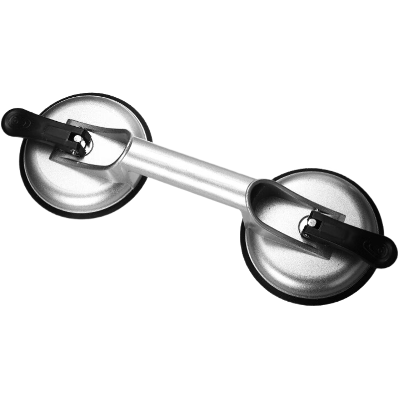 Yanran thickened aluminum alloy strong suction cup tile wood board glass floor tile suction device 1 double claw + gloves