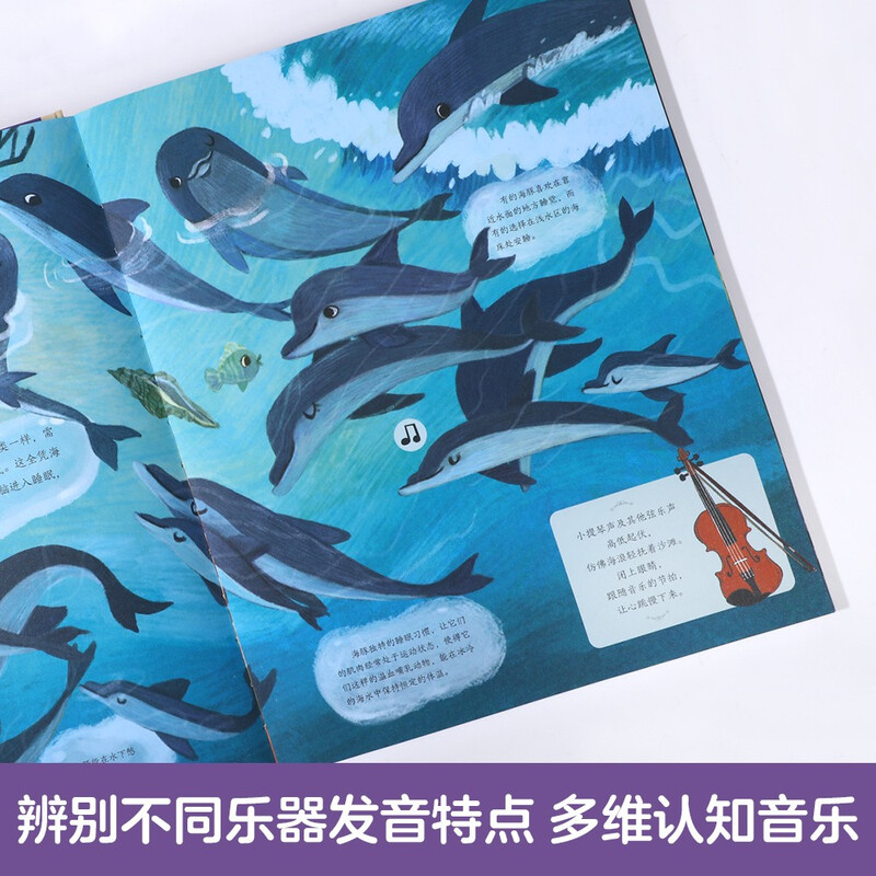 Fun Sound Book Welcome to the Concert Hall - Baby Bedtime Music 0-6 Years Old Infant and Toddler Enlightenment Preschool Music Enlightenment Sound Book