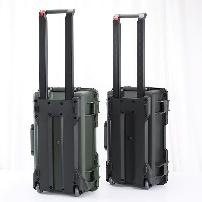 BORY industrial-grade maintenance and installation tool storage box lever type piano tuner tuning tool box multi-functional black small empty box empty box