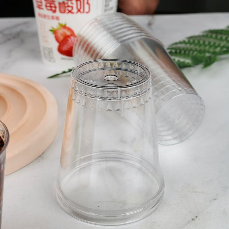 Jielibang aviation cups 100 pieces, disposable small wine cups 30ml, thickened high temperature resistant transparent picnic liquor space cups