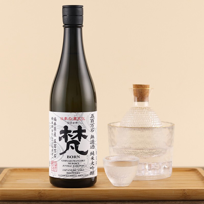 Van Five Million Stone Sake 720ml Junmai Daiginjo Imported from Japan Xinkou Japanese Sake New Year's Gift