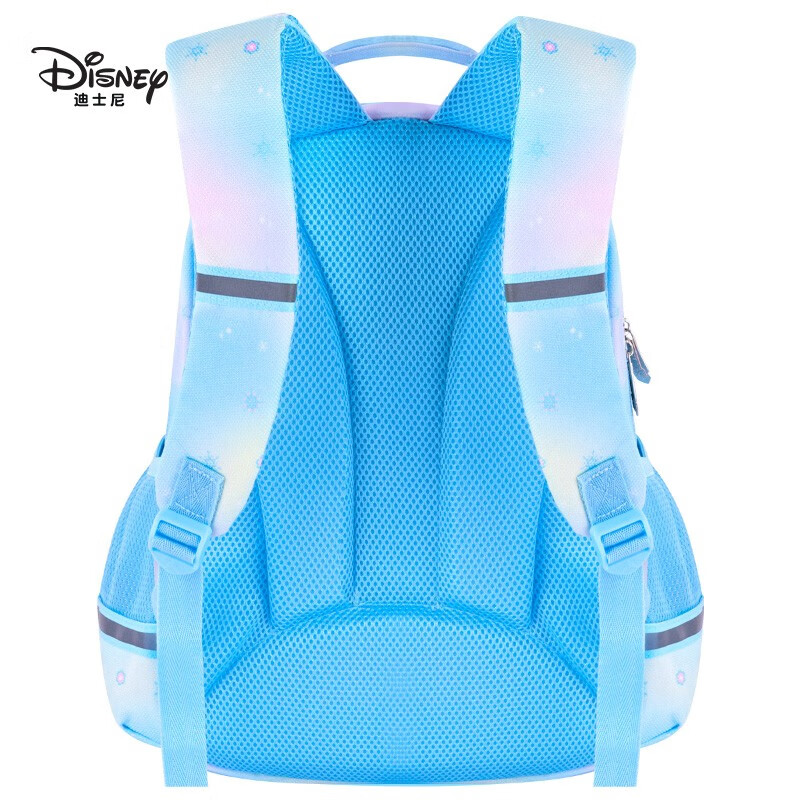 Disney school bag primary school student spine protection children's school bag 1-3 grade school bag high-looking and burden-reducing school bag large capacity water-repellent Elsa