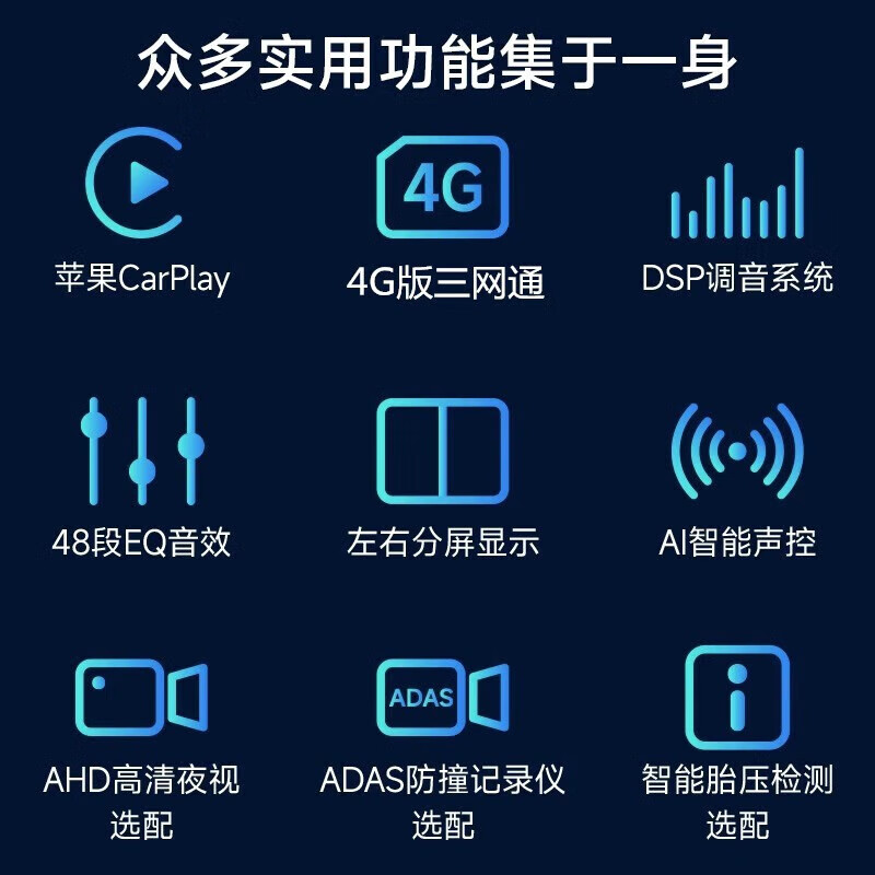 Kejia is suitable for Haima s5/S5 vertical screen s7 Premarin CarPlay central control vehicle smart screen navigation integrated motorcycle machine 14-16 Haima S5 vertical screen eight-core 4G version 2+32G navigation + rear view + recorder