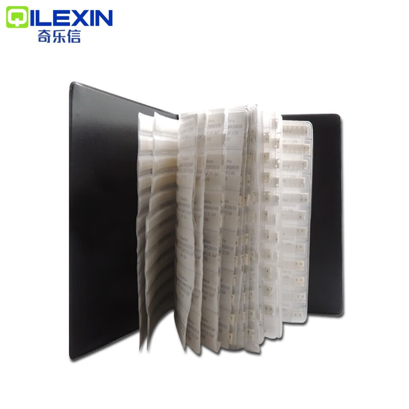 Chip inductor booklet Magnetic bead booklet 0201 0402 0603 0805 1206 Laminated wire wound inductor package sample booklet 0805 wirewound inductor booklet (25 each of 35 types)