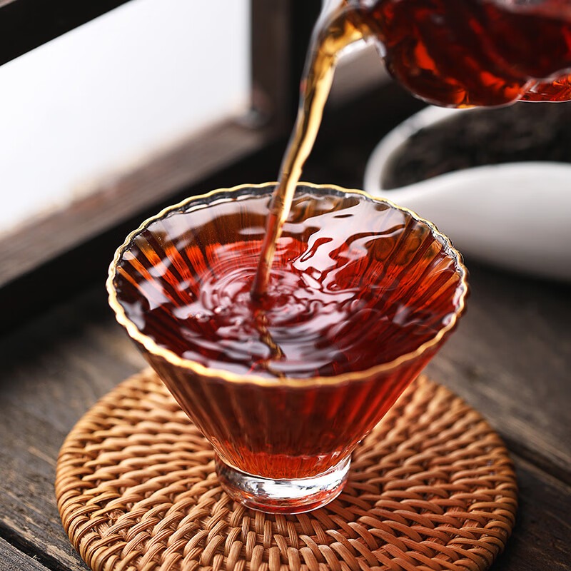 China Tea Guangxi Wuzhou Liubao Tea Black Tea Liubao Tea D6166 Basket Black Tea 250g Loose Tea Gift Souvenir