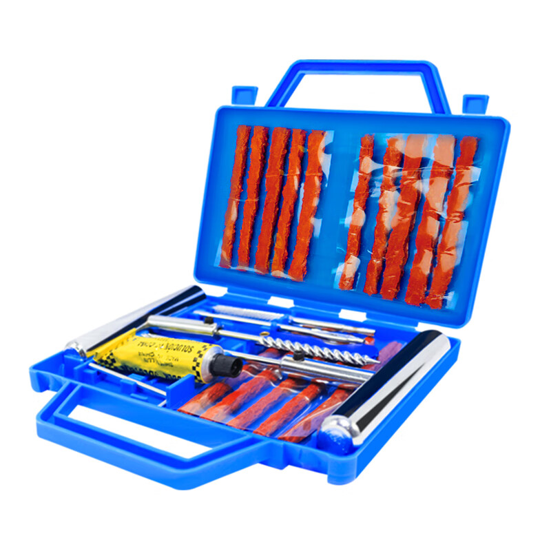 Jumu Auto Metal Tire Repair Tool Strip Set Motorcycle Bicycle Electric Vehicle Vacuum Tire Repair Artifact