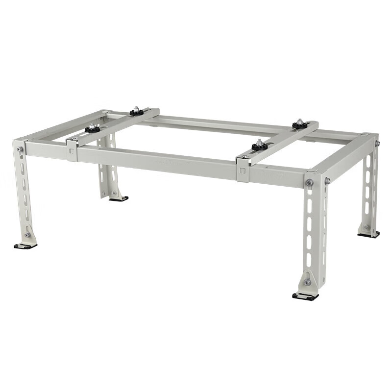 Air conditioning outdoor unit bracket floor-standing thickened shock-absorbing and shock-proof frame angle iron frame base floor frame XE-C3 (length 800*height 300*depth 400) Height