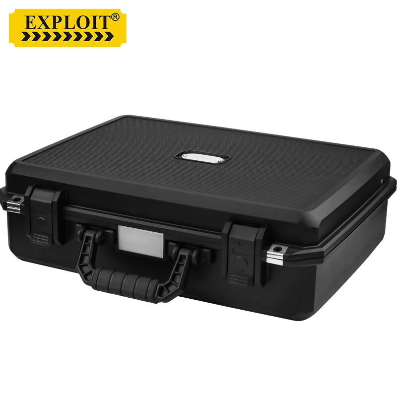EXPLOIT waterproof instrument box equipment safety protection box industrial grade thickened waterproof tool box suitcase inner size 450*330*135