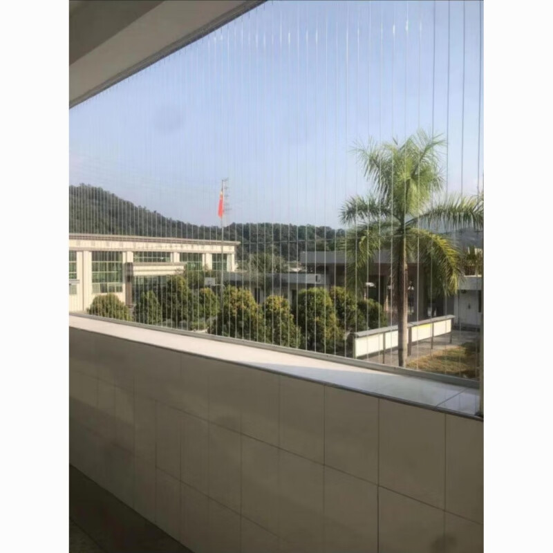 Vinoa Guizhou Guiyang invisible protection net balcony anti-theft net child safety guardrail stainless steel window anti-fall net installation main picture