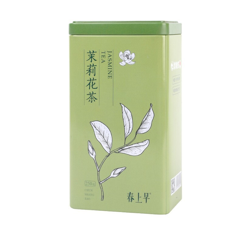 Spring morning jasmine tea 2025 new tea special snow falling aroma type Maojian tea Sichuan scented tea new year gift box 250g